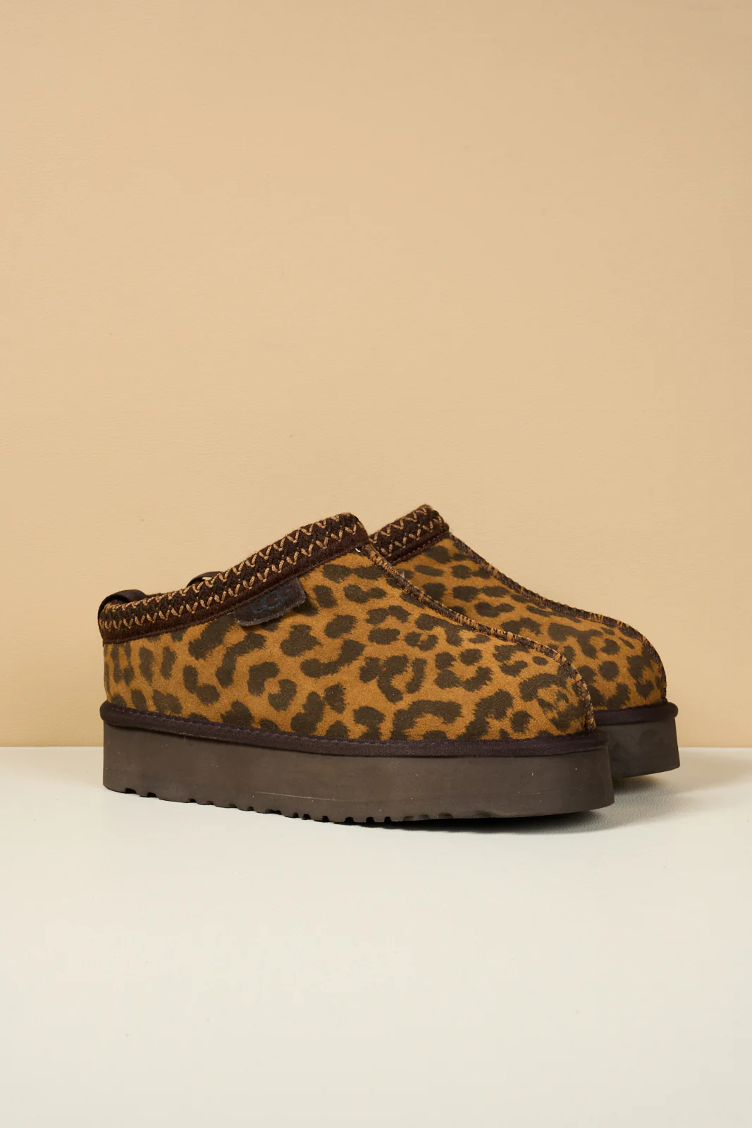 Smaibulun Ugg | Tassie X Tasman Platform Slipper Boot - cheetah - Image 10