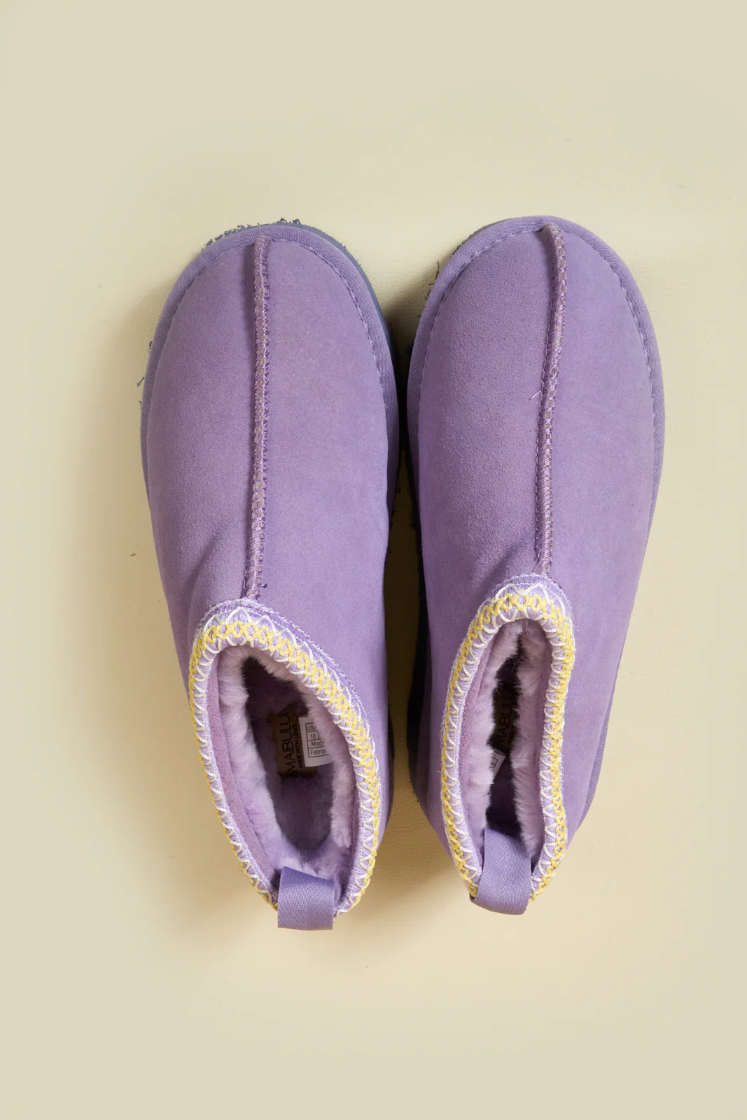 Smaibulun Ugg | Tassie X Tasman Platform Slipper Boot - Lavender - Image 12
