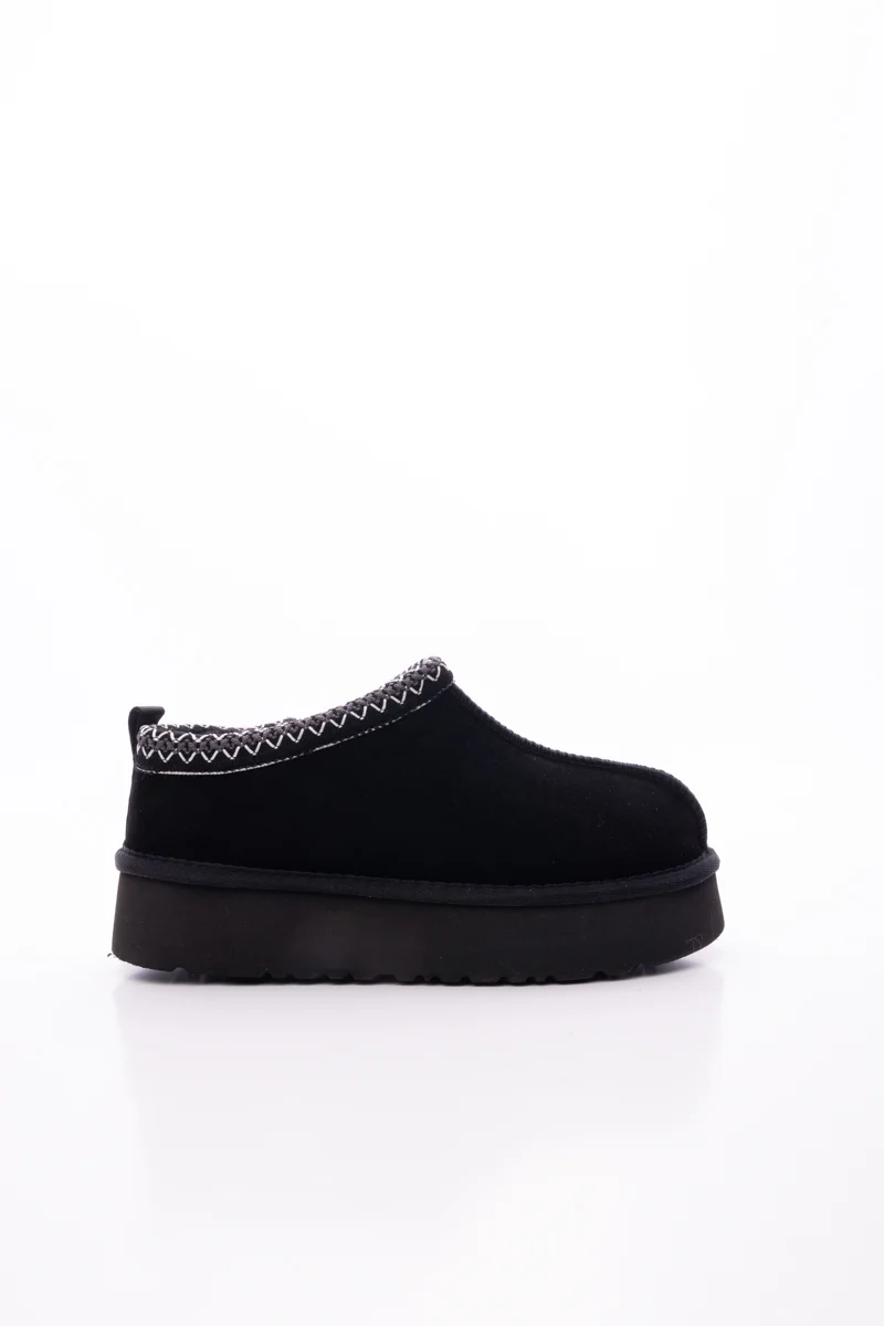 Smaibulun Ugg | Tazzy Mini Platform Low Ankle Slippers - Black - Image 11