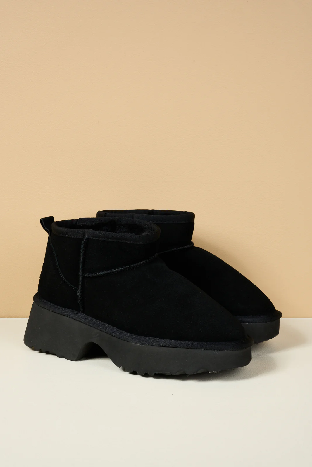 SMAIBULUN Ugg | Ultimate Platform Ankle Boots - black - Image 10
