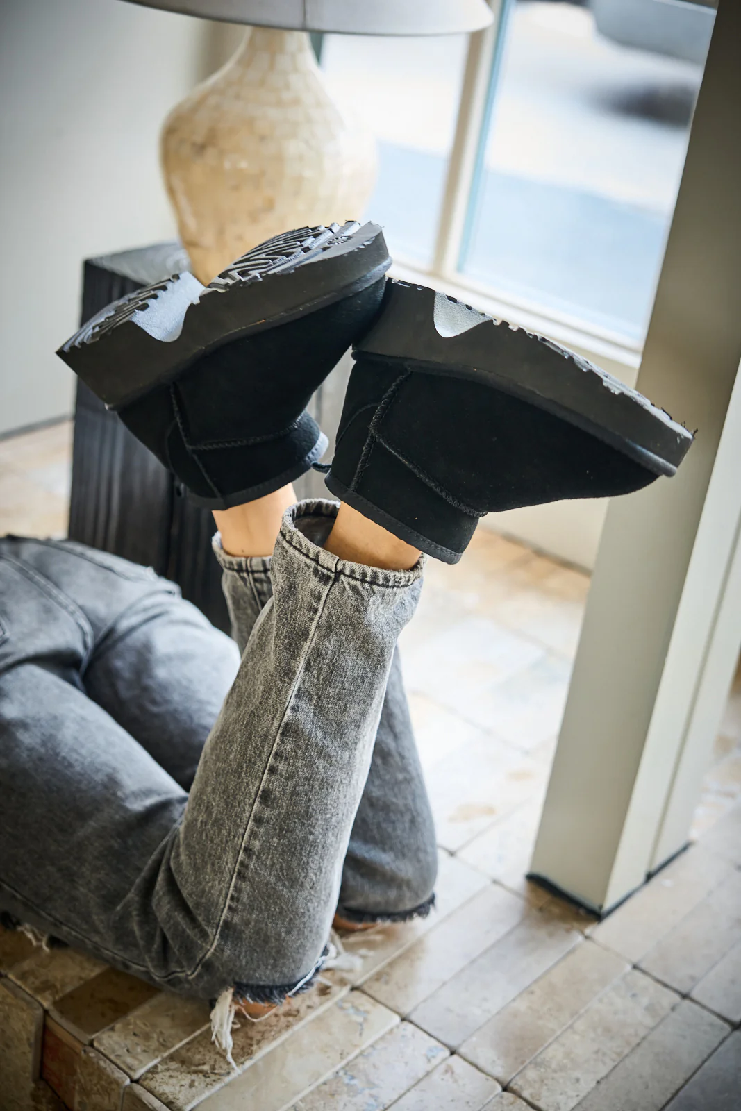 SMAIBULUN Ugg | Ultimate Platform Ankle Boots - black - Image 7