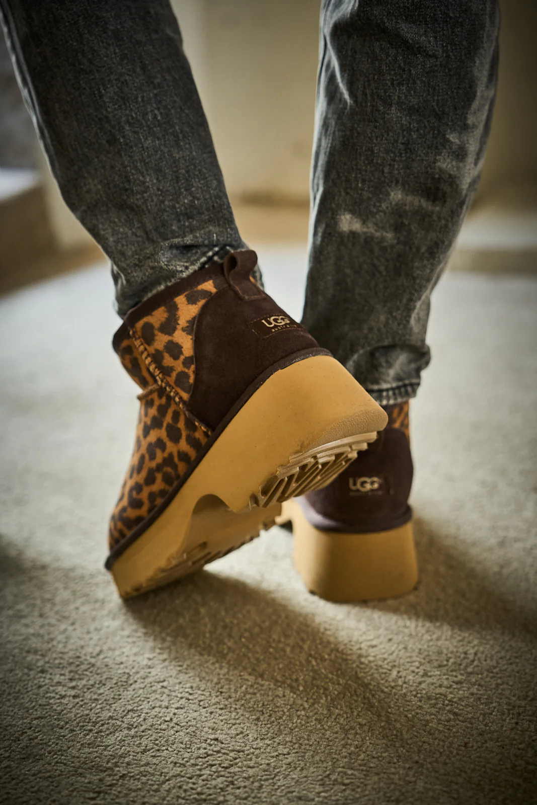SMAIBULUN Ugg | Ultimate Platform Ankle Boots - cheetah - Image 6