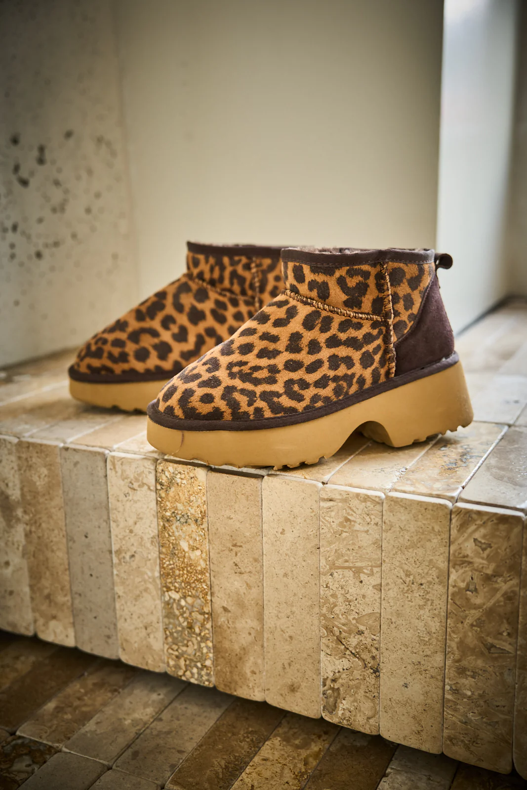 SMAIBULUN Ugg | Ultimate Platform Ankle Boots - cheetah - Image 8