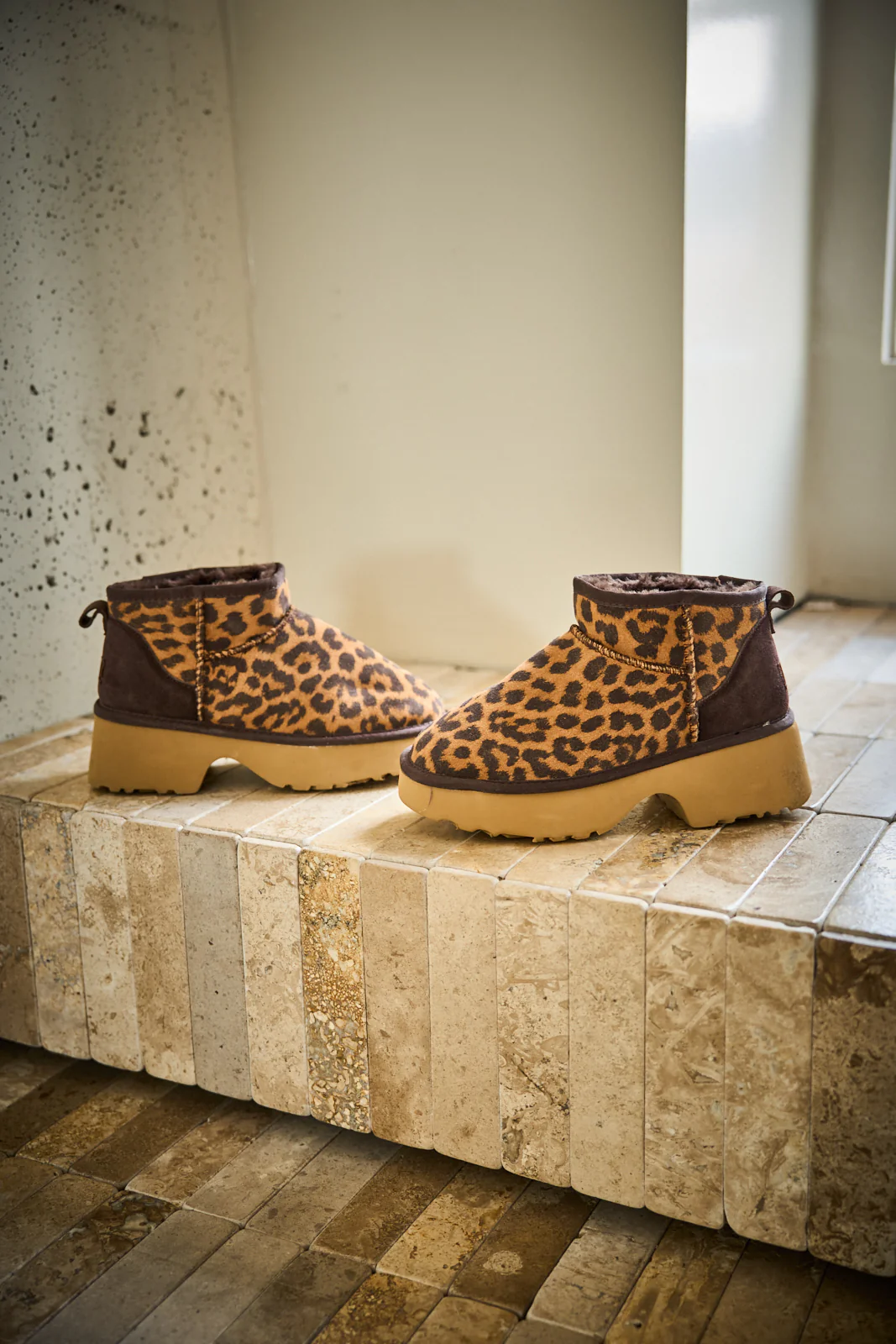 SMAIBULUN Ugg | Ultimate Platform Ankle Boots - cheetah - Image 9