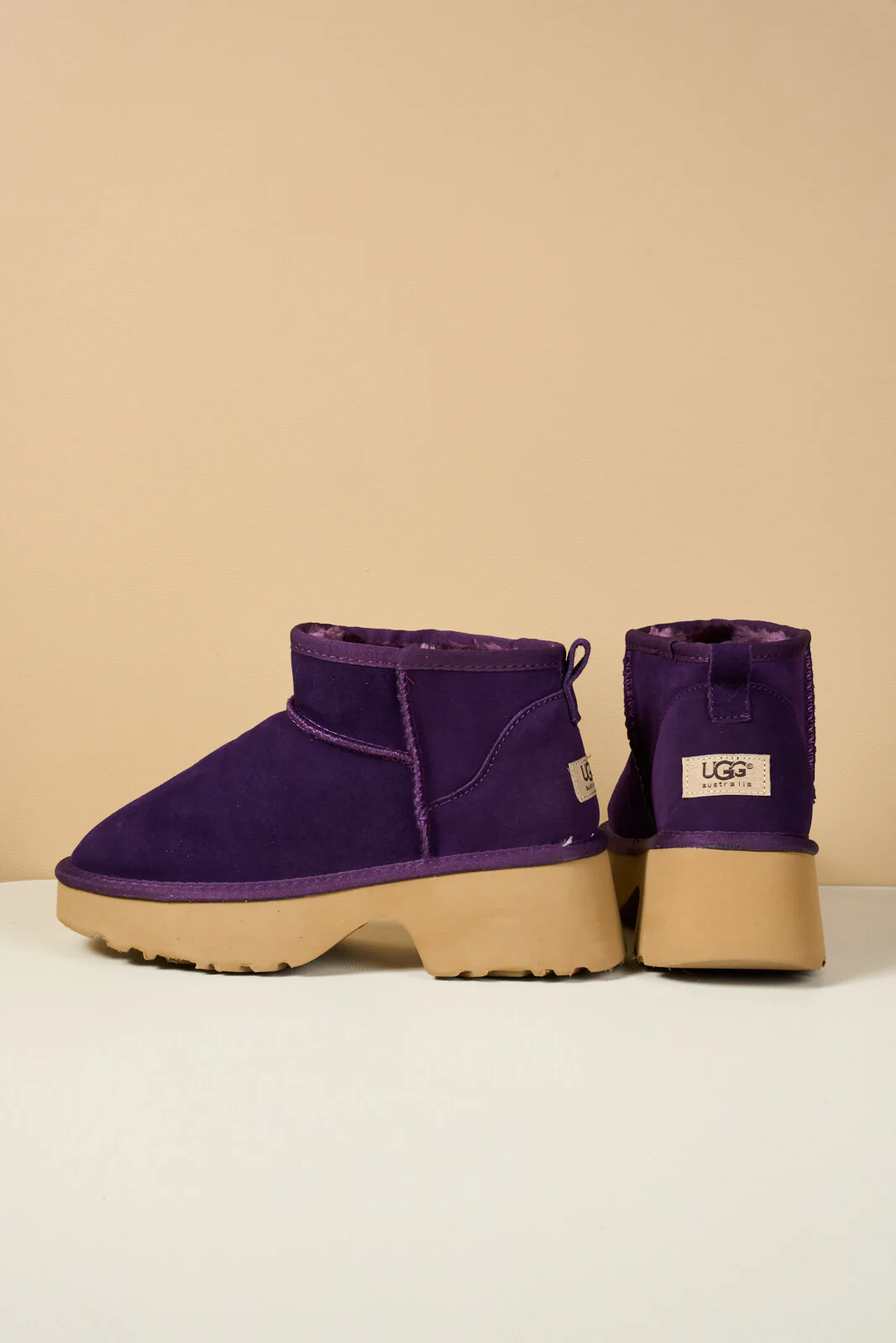 SMAIBULUN Ugg | Ultimate Platform Ankle Boots - violet - Image 14