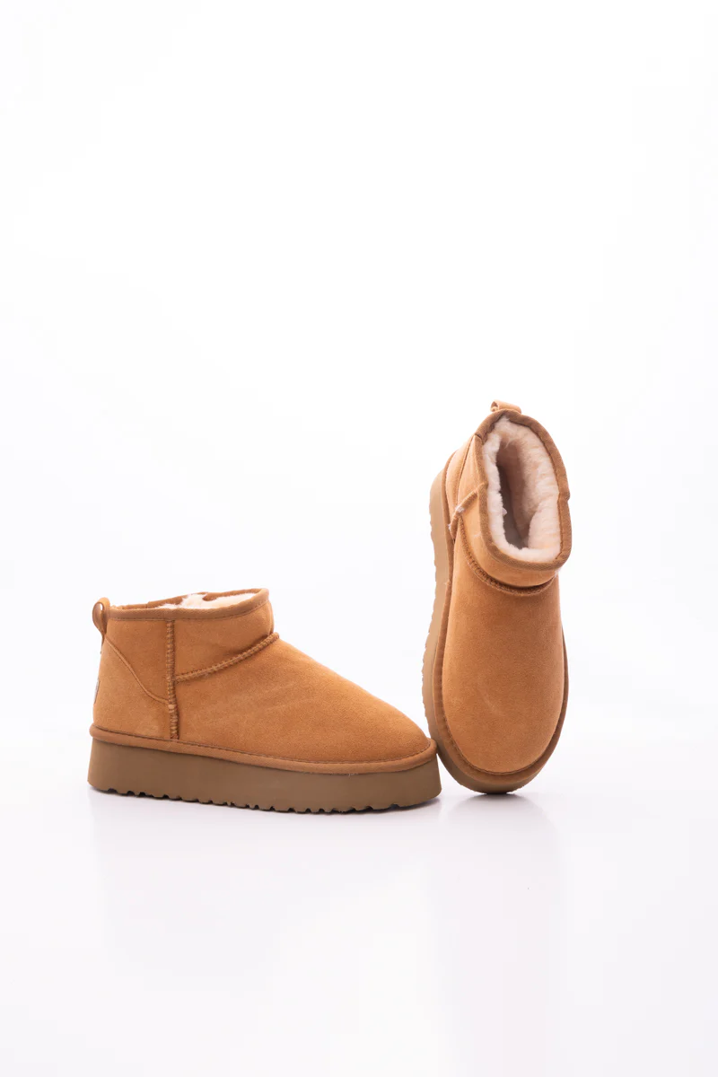 Smaibulun Ugg | Ultra Mini Platform Low Ankle Boot - Chestnut - Image 10