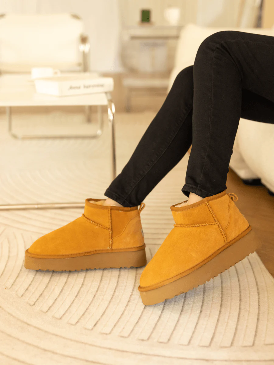 Smaibulun Ugg | Ultra Mini Platform Low Ankle Boot - Chestnut - Image 3