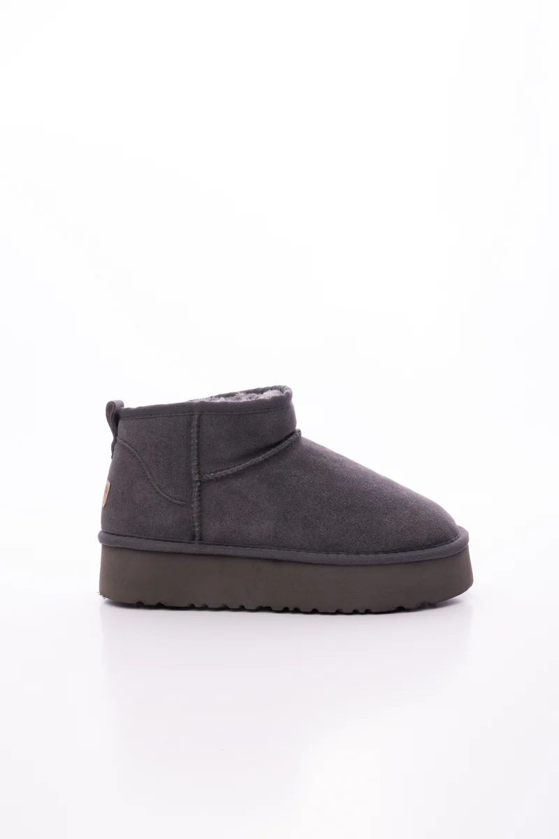 Smaibulun Ugg | Ultra Mini Platform Low Ankle Boot - Grey - Image 9