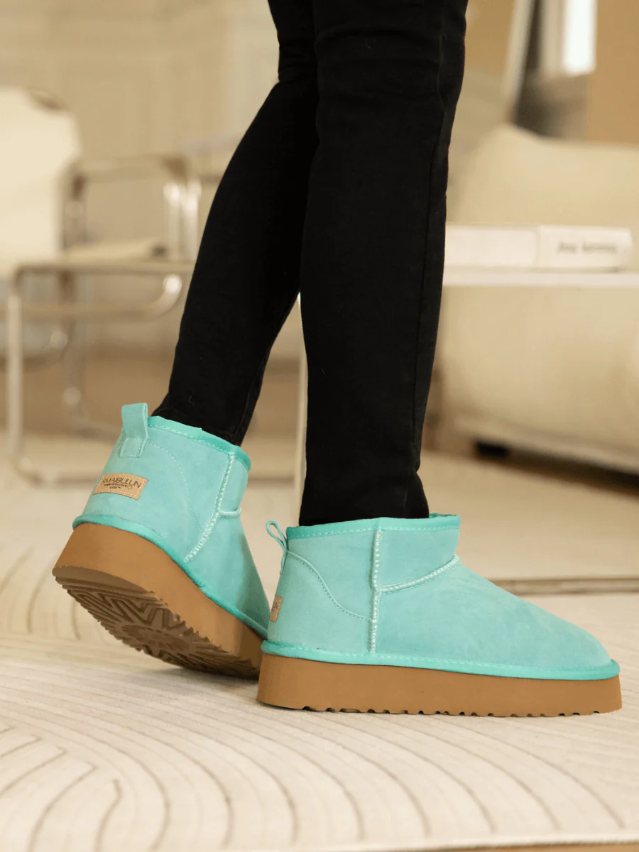 Smaibulun Ugg | Ultra Mini Platform Low Ankle Boot - Turquoise - Image 3