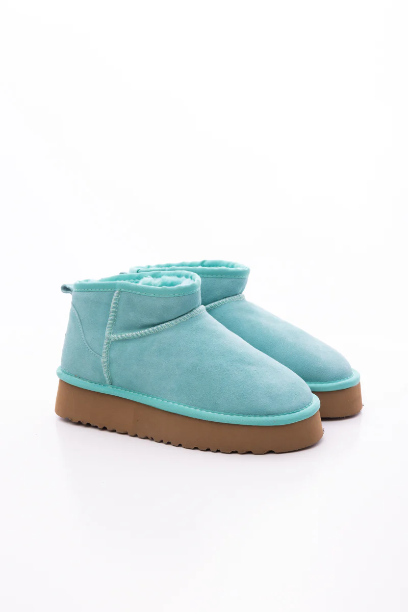 Smaibulun Ugg | Ultra Mini Platform Low Ankle Boot - Turquoise - Image 7