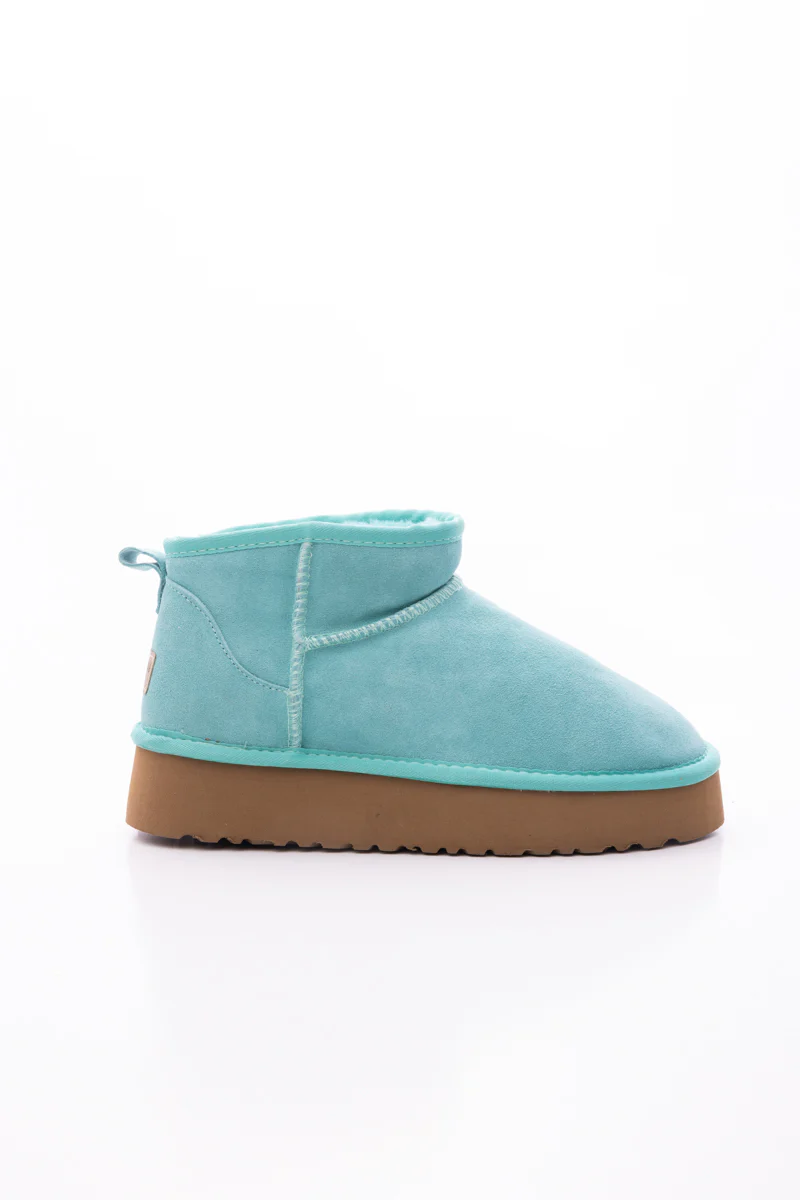 Smaibulun Ugg | Ultra Mini Platform Low Ankle Boot - Turquoise - Image 9