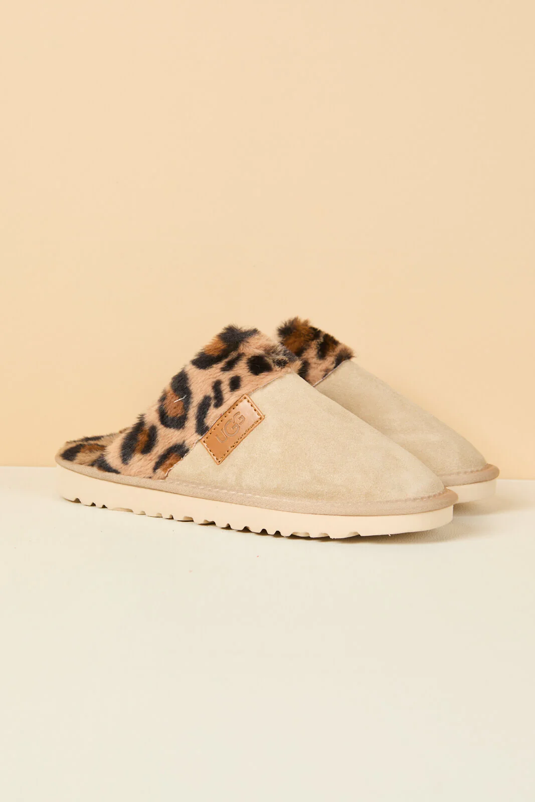 SMAIBULUN Ugg | Wild Whisper Animal Wool Lined Slipper - sand - Image 10