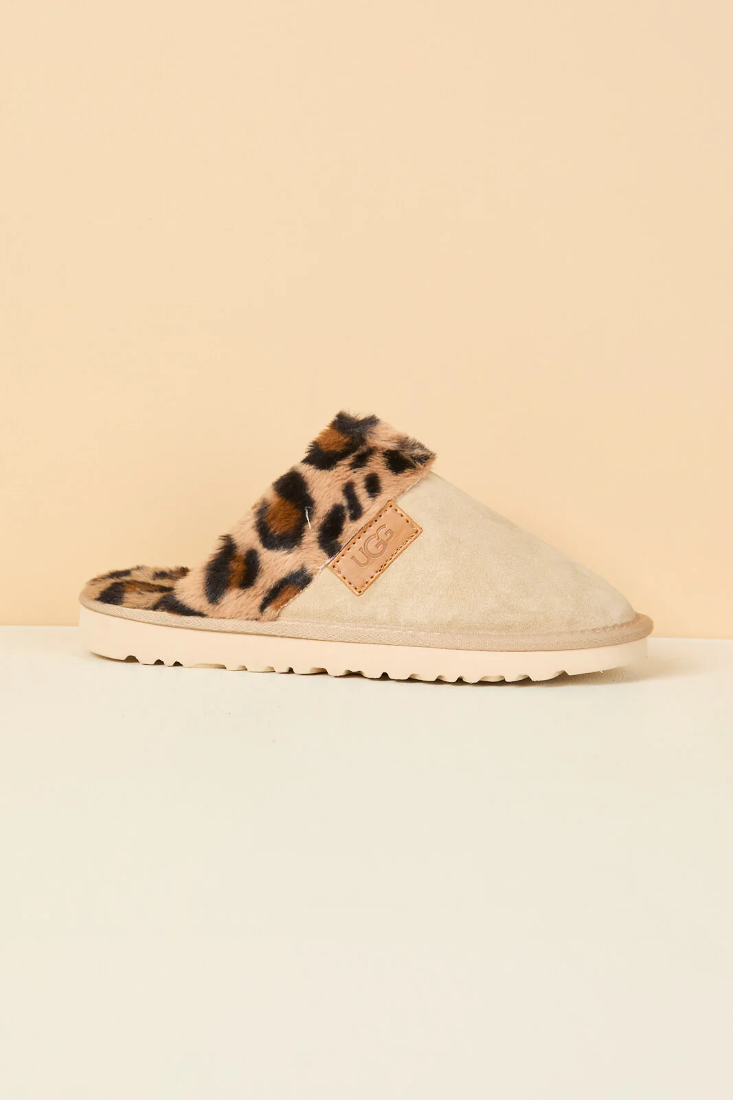 SMAIBULUN Ugg | Wild Whisper Animal Wool Lined Slipper - sand - Image 12