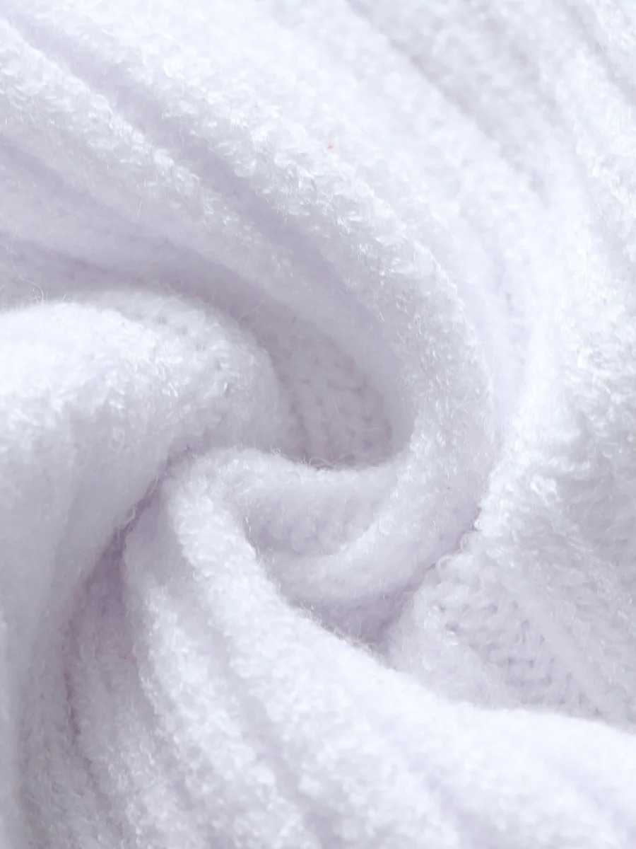 Smaibulun | White Bell-Sleeve Off-Shoulder Knit Sweater - Image 6