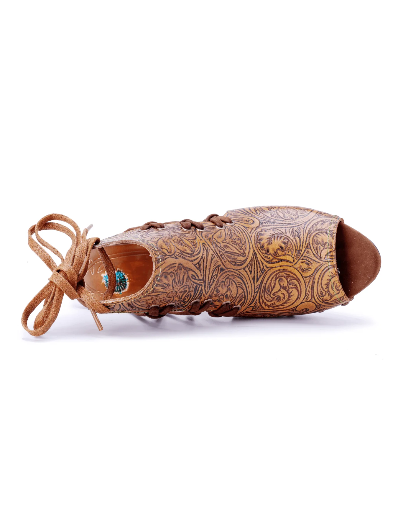Soffia | Art Nouveau Leather Gladiator Sandals - Image 9