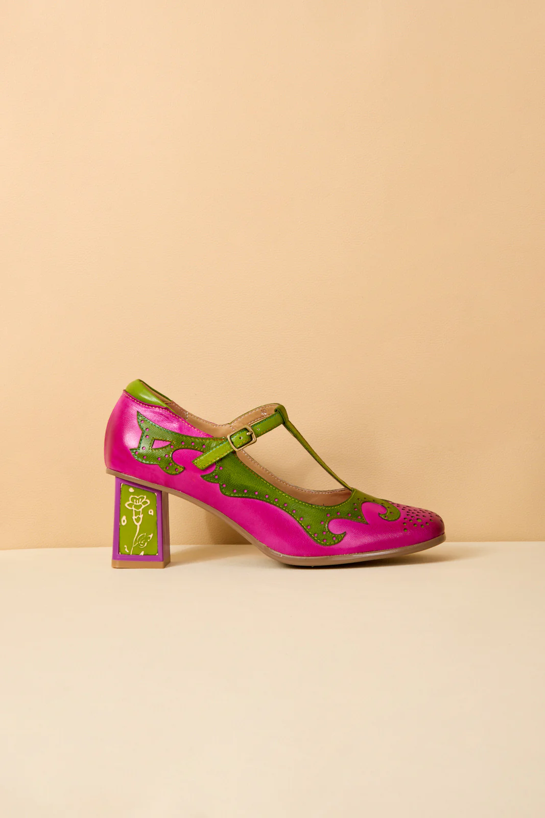 Soffia | Brixley Romance T-Strap Heels - Image 10