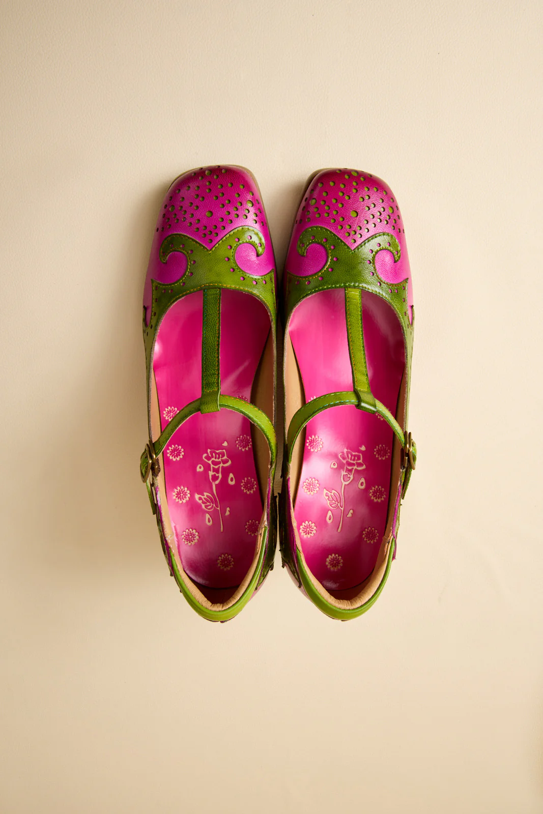 Soffia | Brixley Romance T-Strap Heels - Image 12