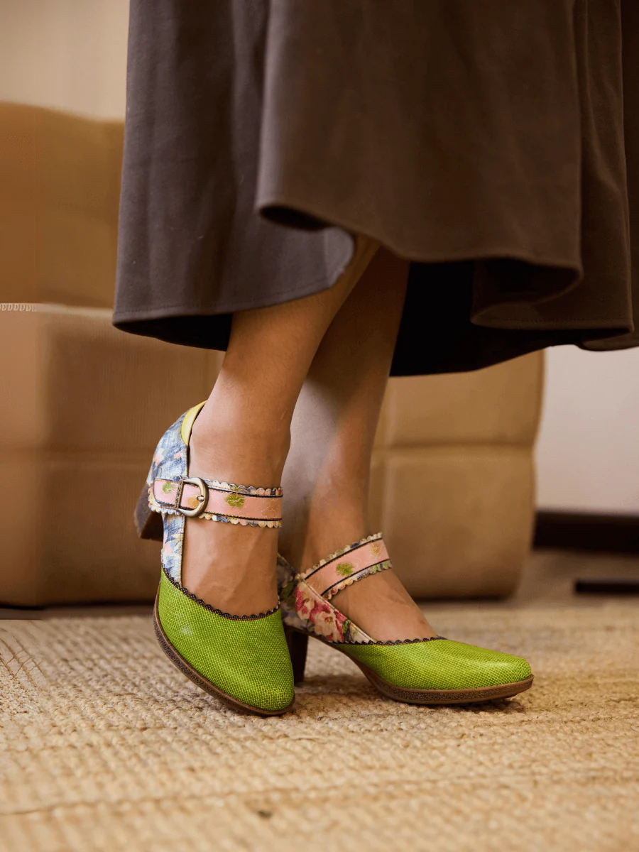 Soffia | Brunch In Menton Leather Pump - Image 3