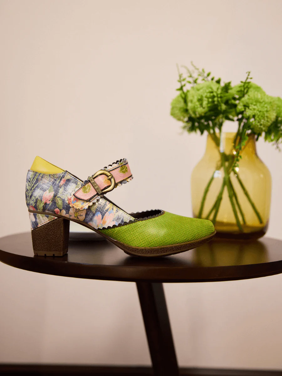 Soffia | Brunch In Menton Leather Pump - Image 6