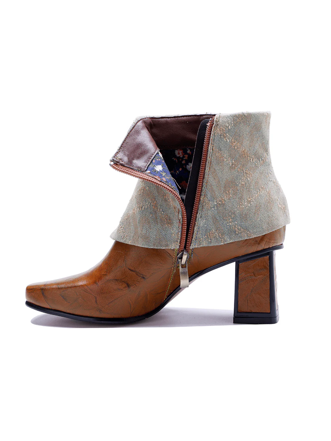 Soffia | Carlisle Leather Embroidered Ankle Boots - Image 7
