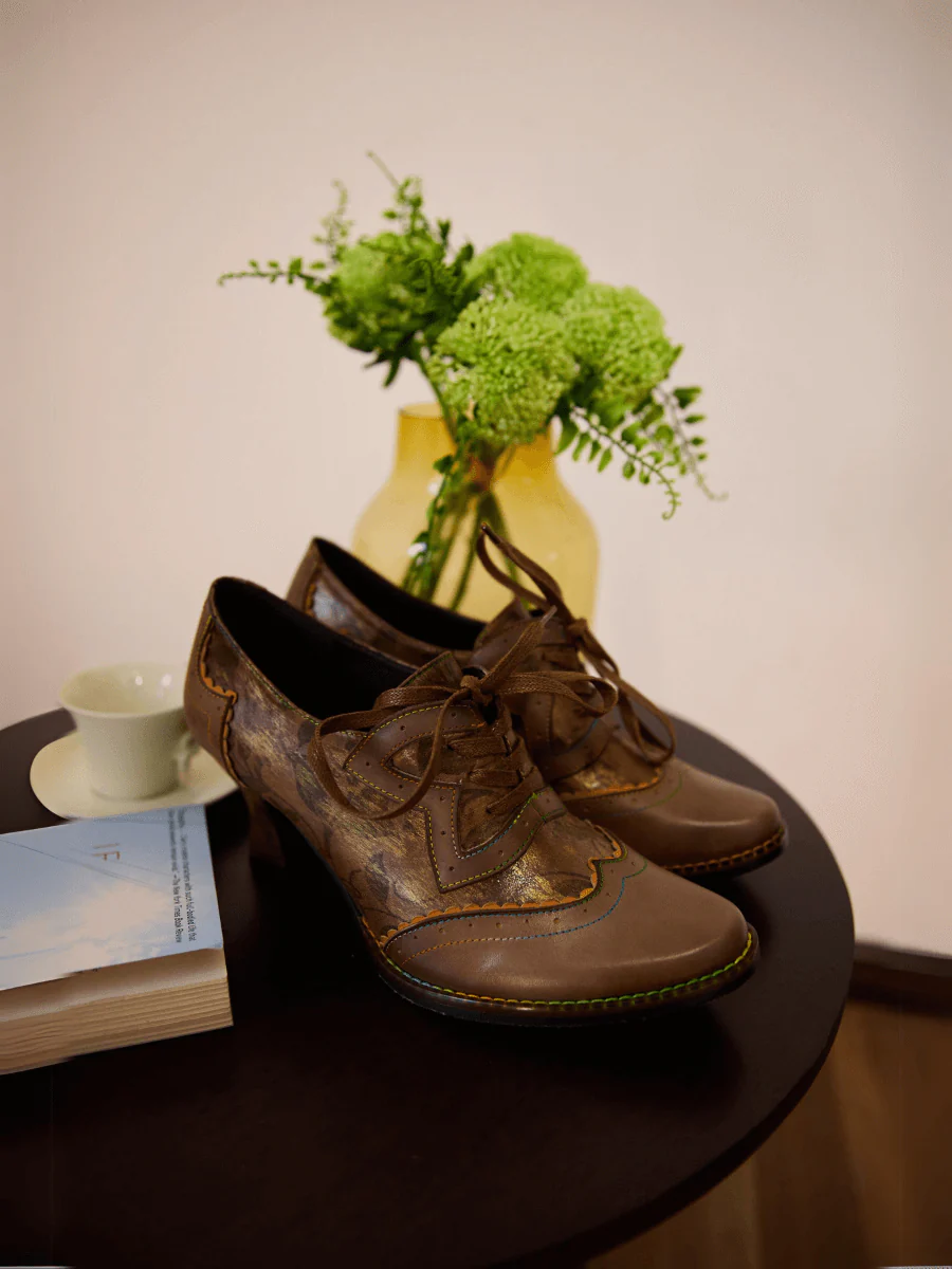 Soffia | Charlotte Lady Leather Oxford - Image 7