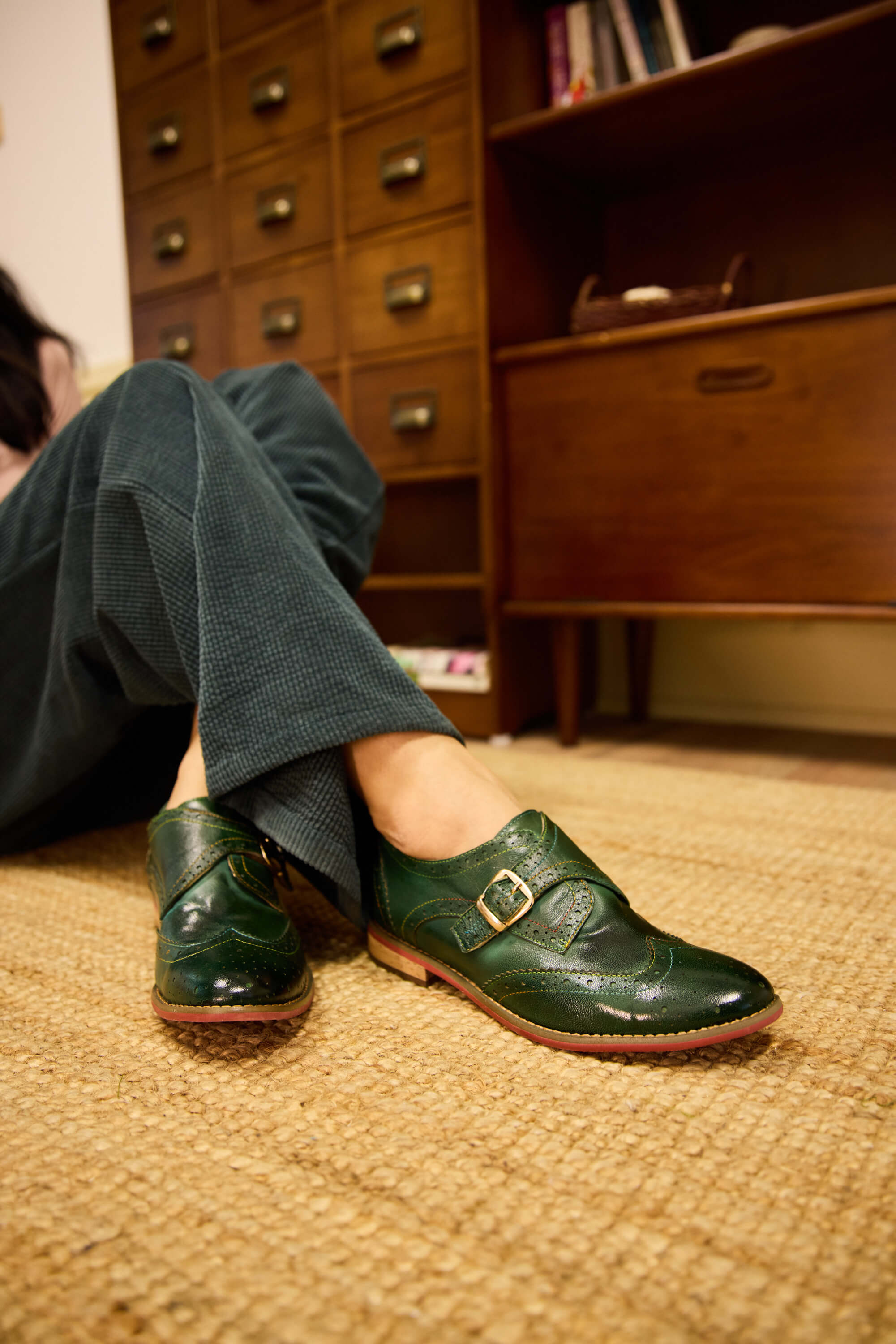 Soffia | Cheyenne Leather Monk Oxford - Image 6