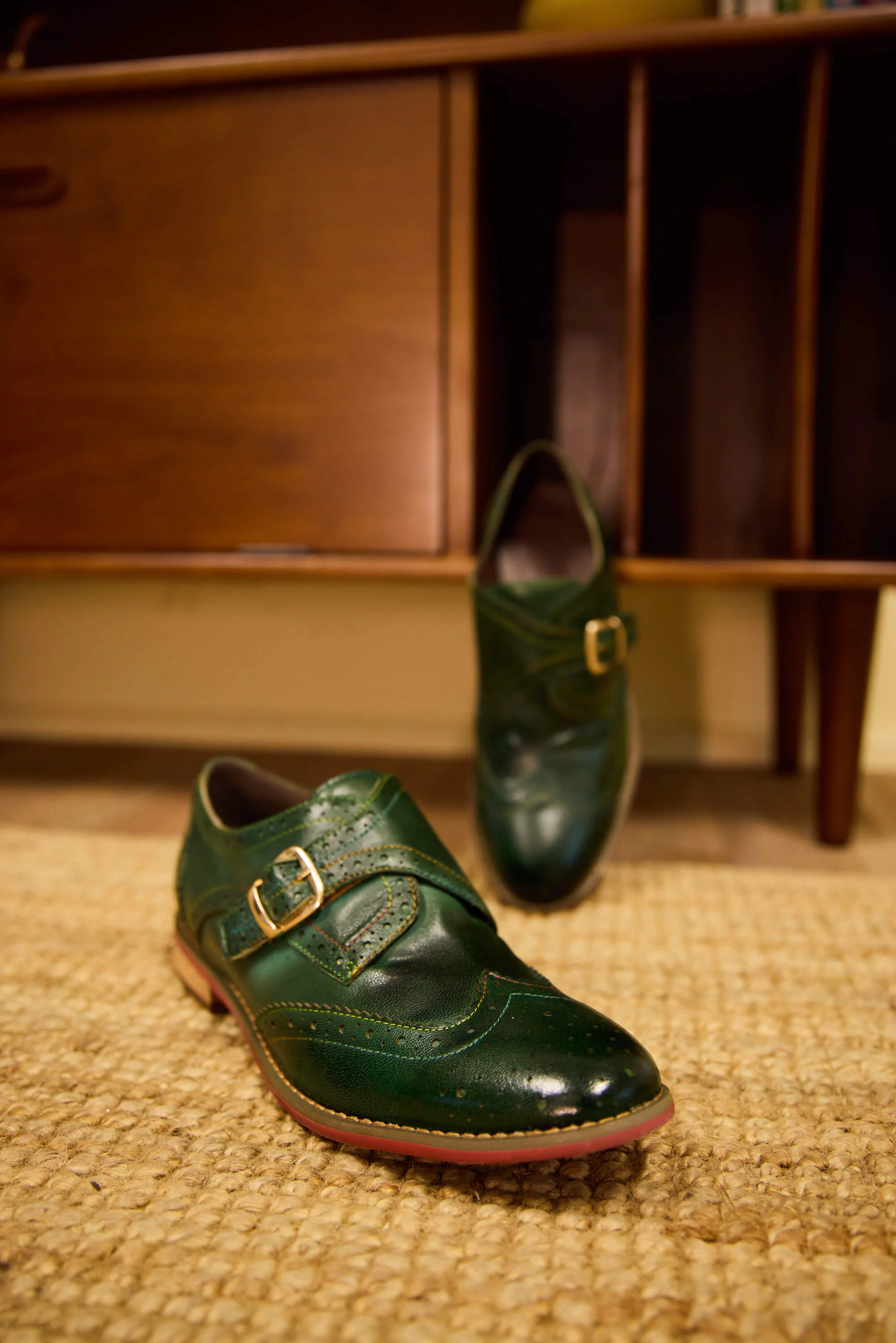 Soffia | Cheyenne Leather Monk Oxford - Image 8