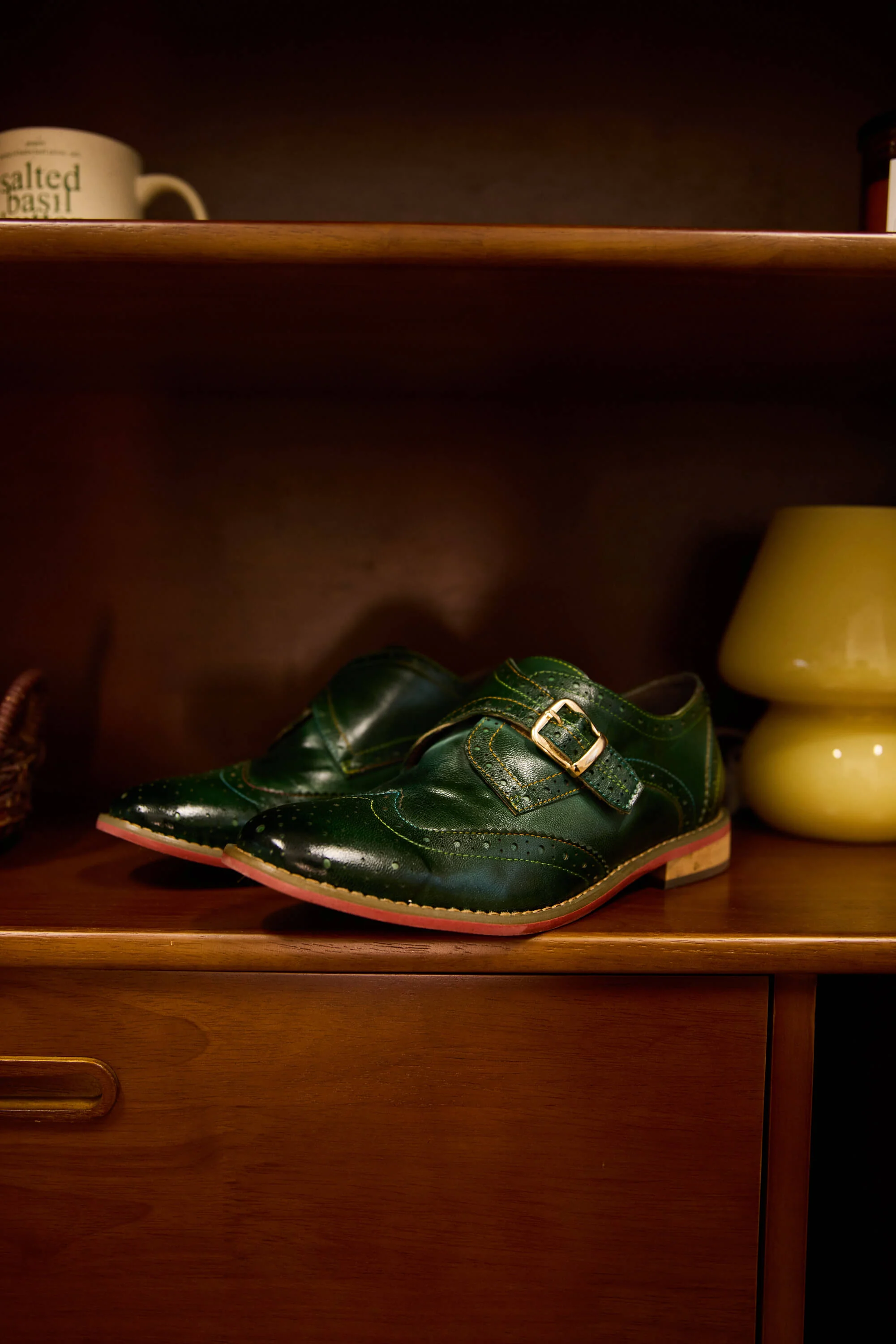 Soffia | Cheyenne Leather Monk Oxford - Image 9