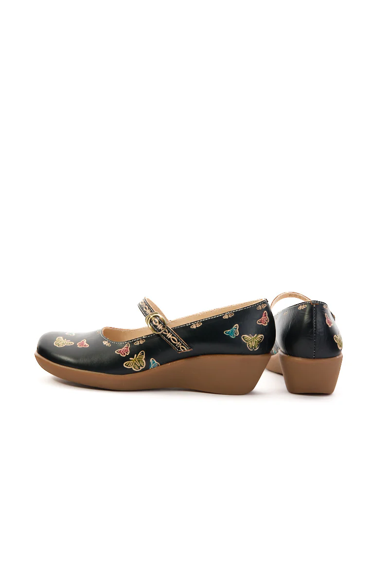 Soffia | Coastal Butterfly Leather Mary Jane - Image 10