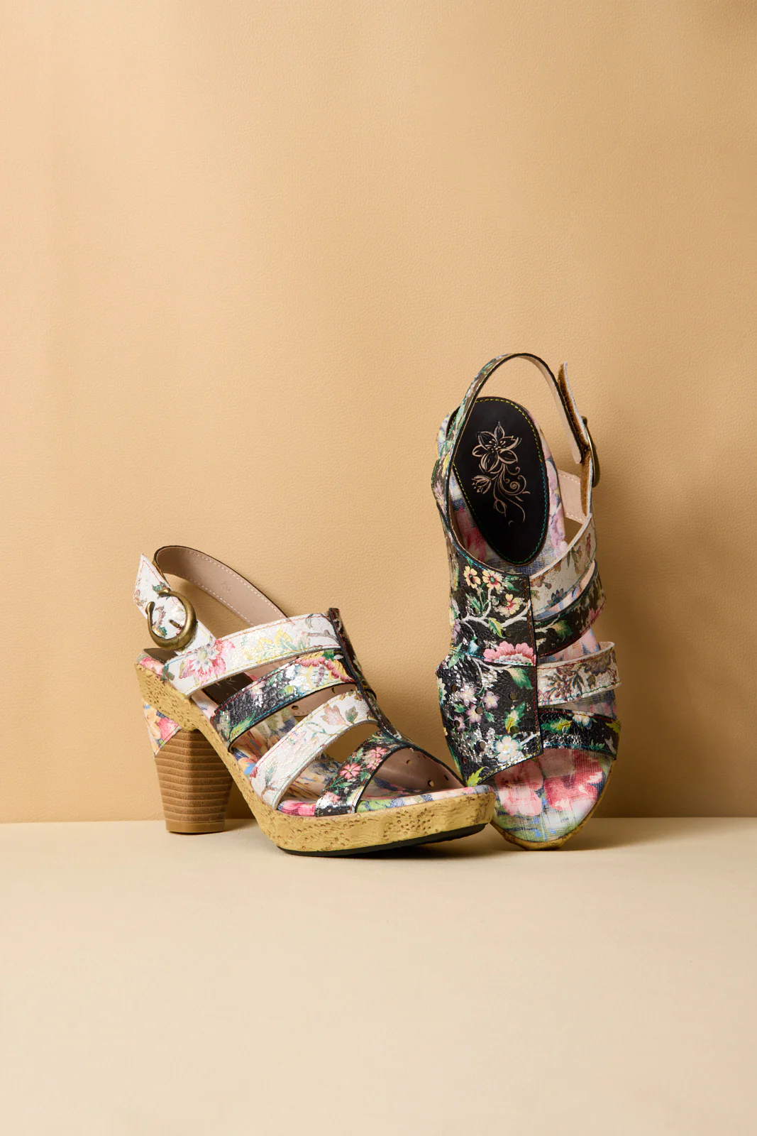 Soffia | Give Flowers Romance Leather Slingback - Image 9