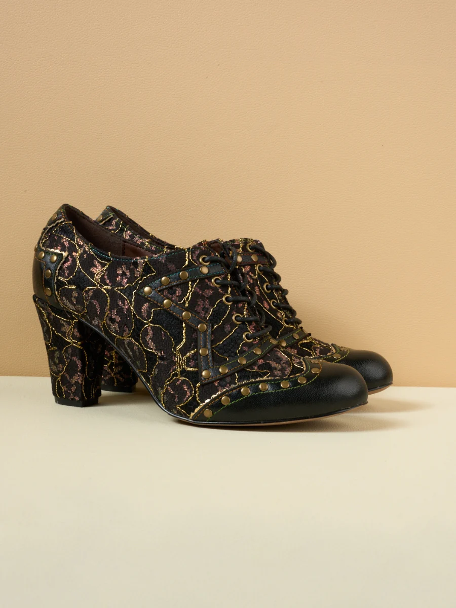 Soffia | Jingle My Way Stud Embellished Jacquard Oxford - Image 2