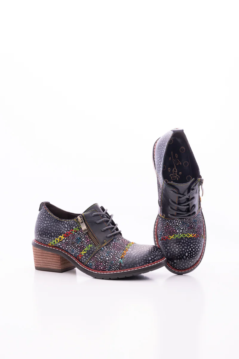 SOFFIA | JOCELYNN GALAXY LEATHER OXFORD - Image 12