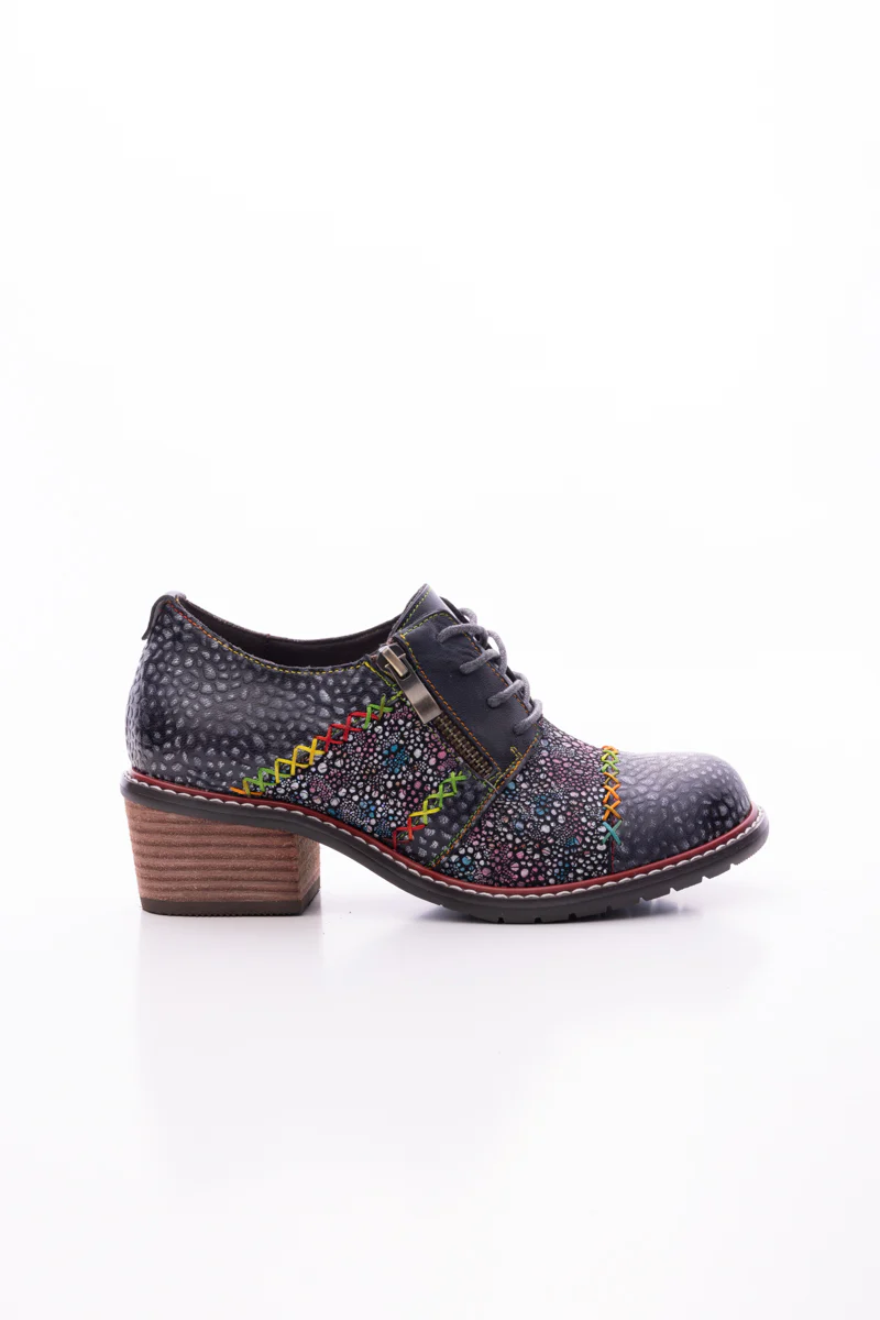 SOFFIA | JOCELYNN GALAXY LEATHER OXFORD - Image 13