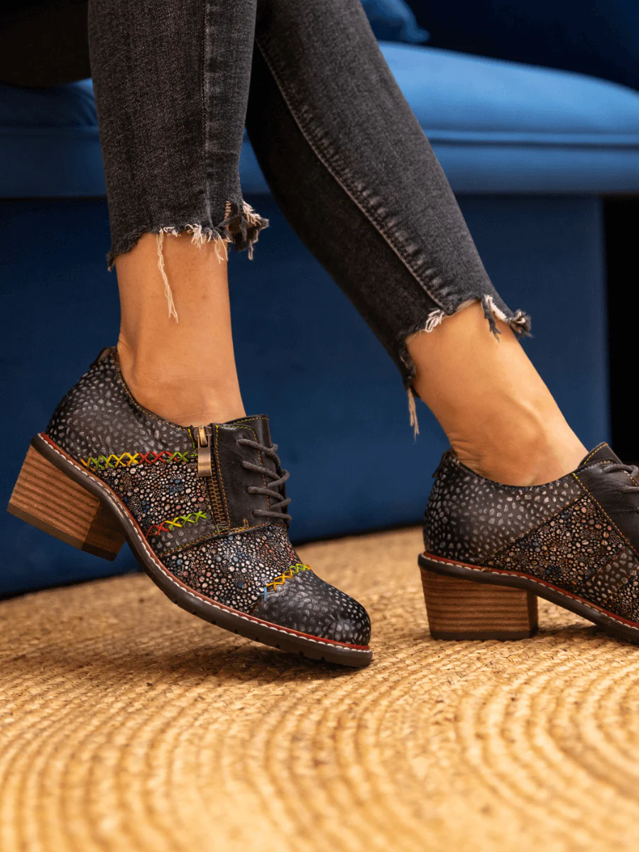 SOFFIA | JOCELYNN GALAXY LEATHER OXFORD - Image 7