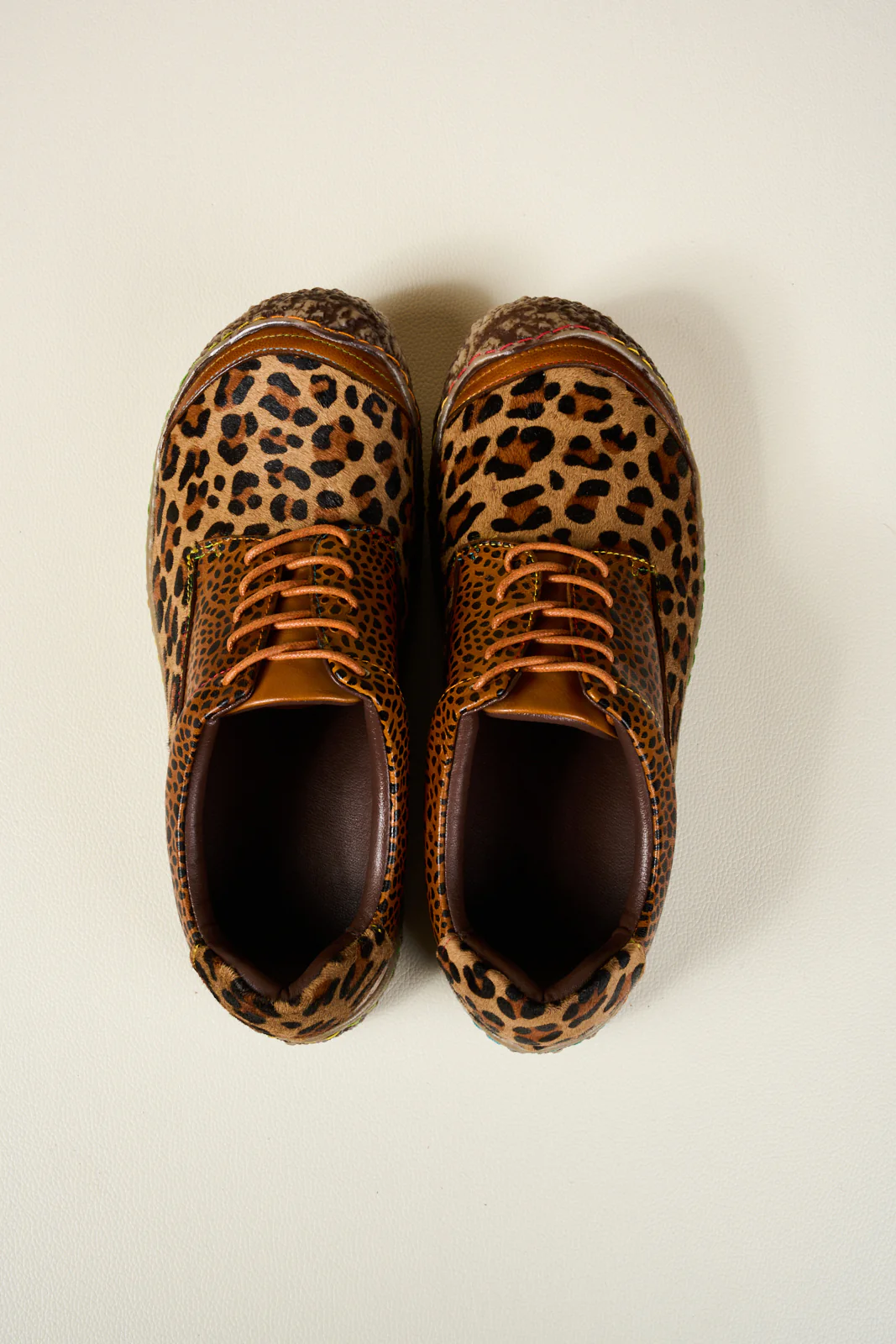 Soffia | Justeena Animal Pattern Leather Outdoor Sneaker - Image 13
