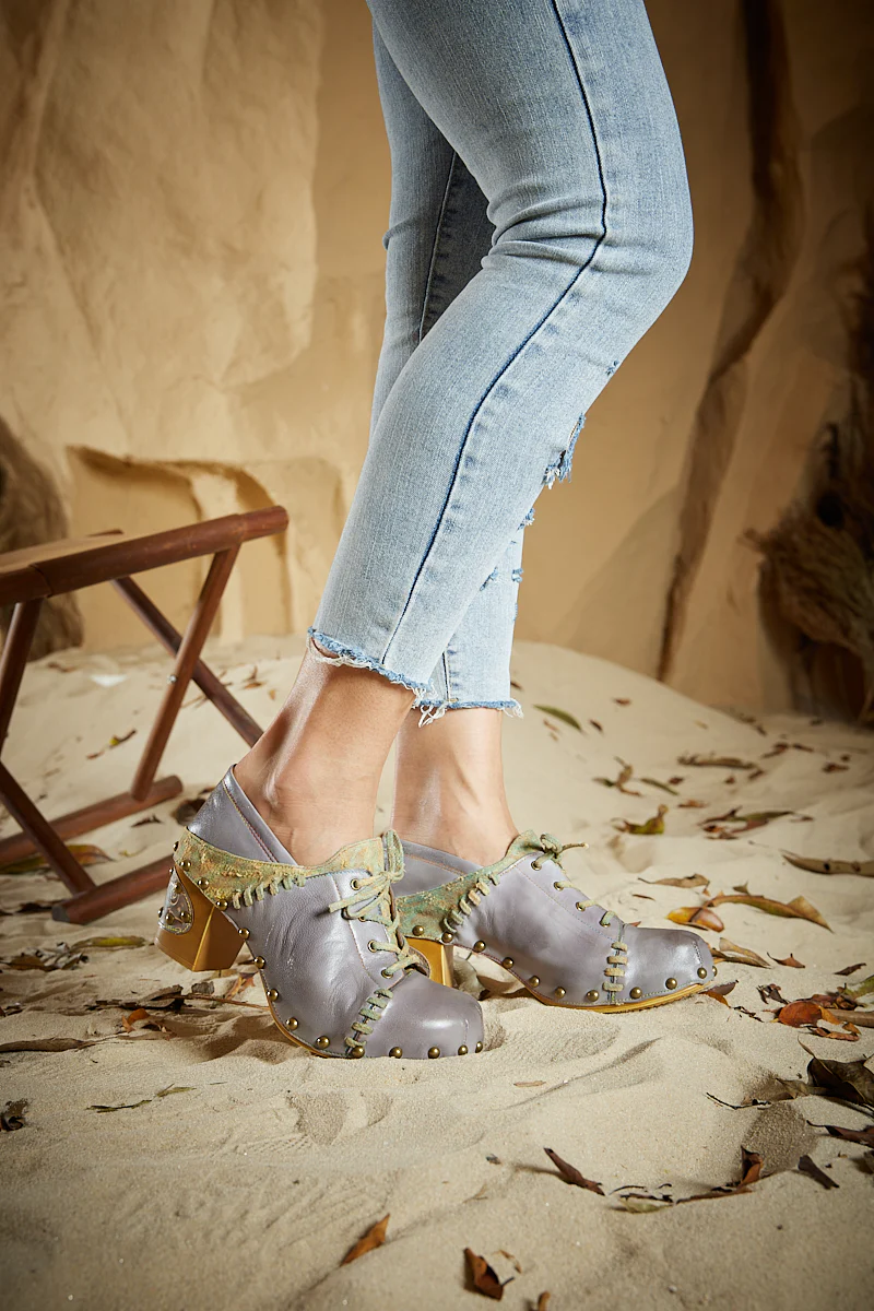 Soffia | Keelan Studded Leather Ankle Bootie - Image 2