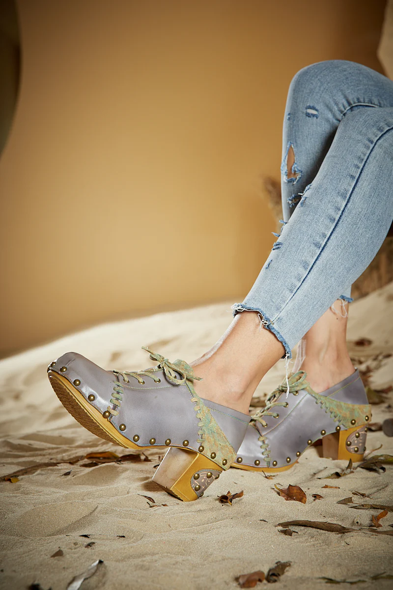 Soffia | Keelan Studded Leather Ankle Bootie - Image 5