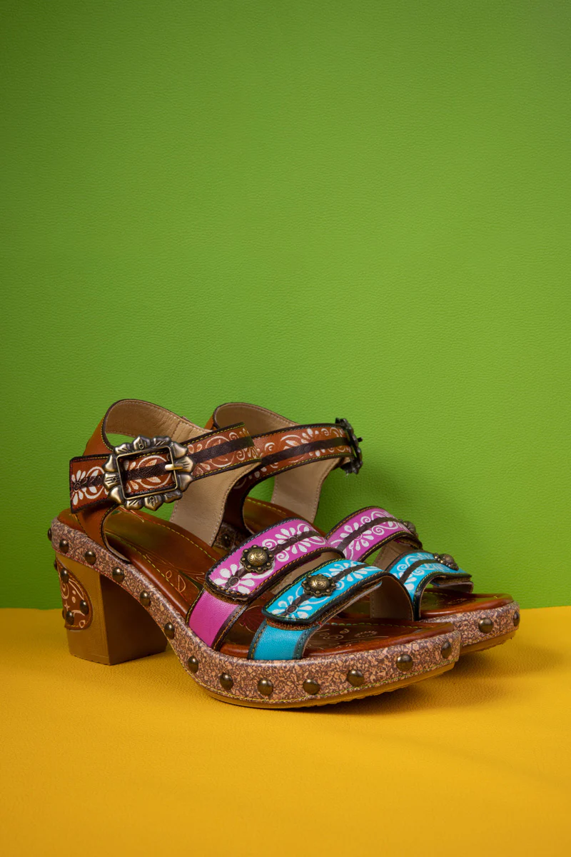 Soffia | Kind Of A Big Deal Rivet Studded Leather Sandal - Image 10