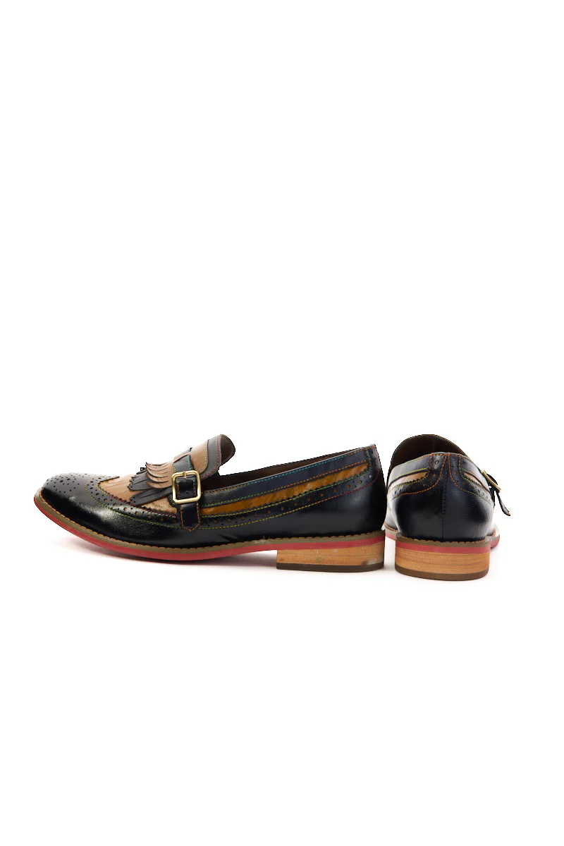 Soffia | Marguerite Leather Moccasin Oxford - Image 10