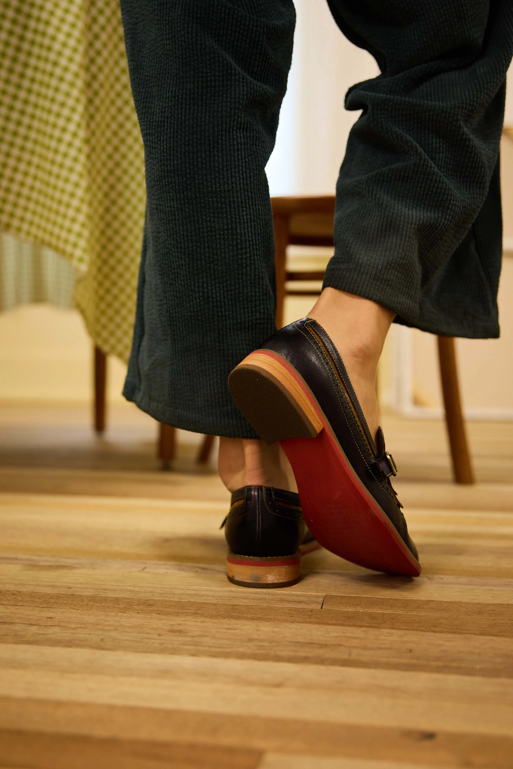 Soffia | Marguerite Leather Moccasin Oxford - Image 4