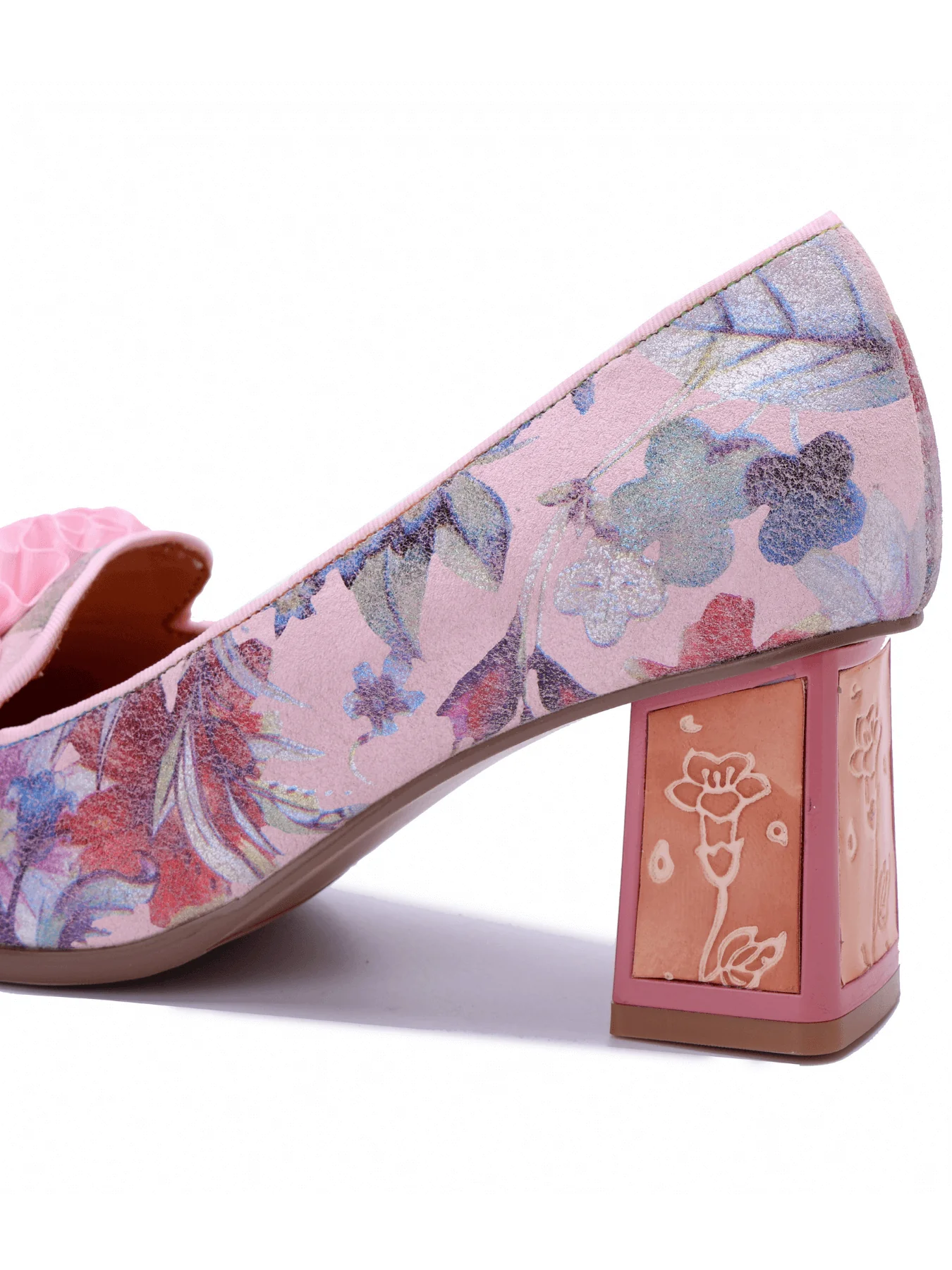 Soffia | Marney Floral Printed Leather Pump - Image 12