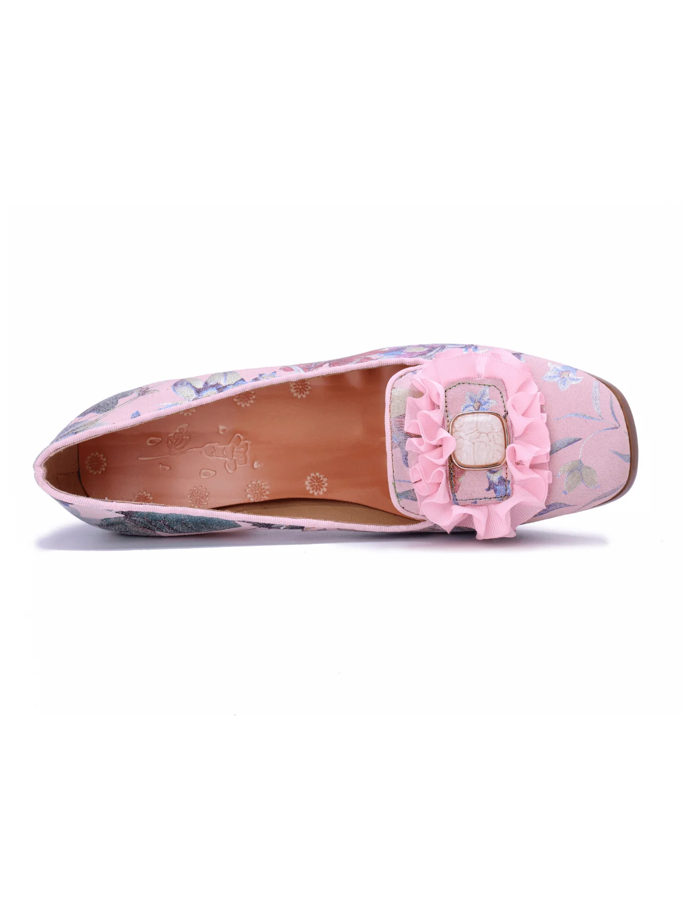 Soffia | Marney Floral Printed Leather Pump - Image 9