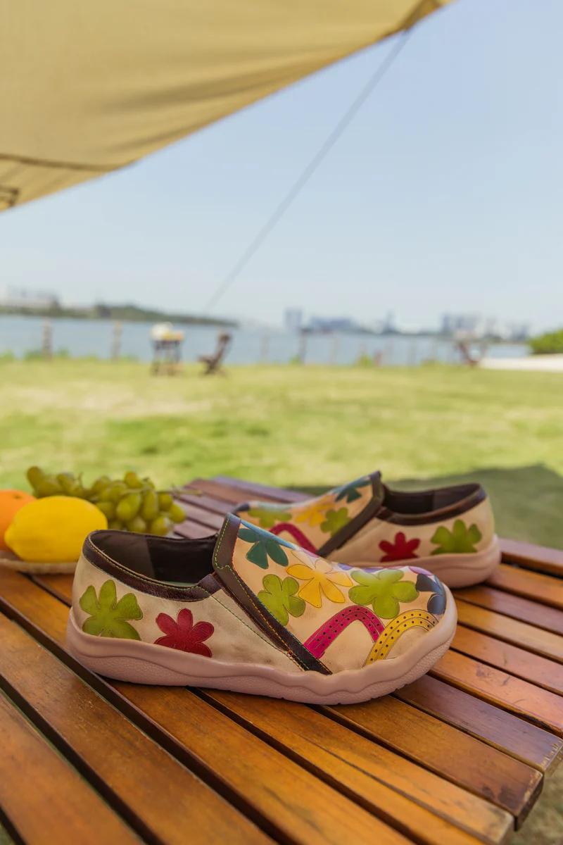 SOFFIA | MULTI BLOSSOM LEATHER LOAFER - Image 7