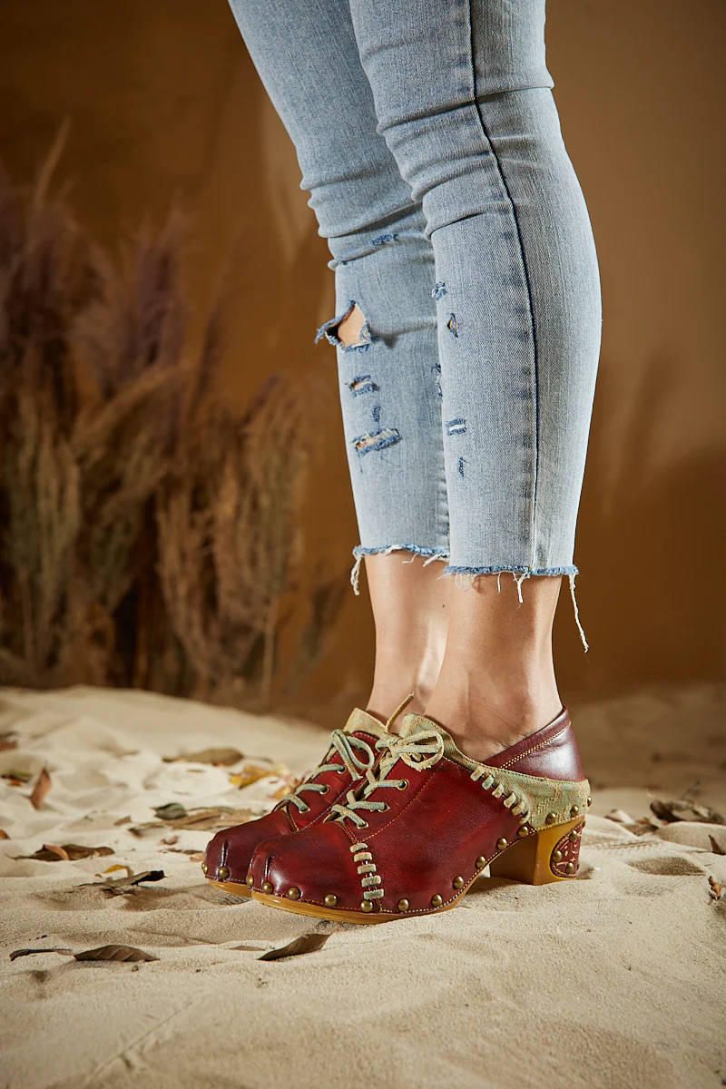 Soffia | Murray Studded Leather Ankle Boots - Image 4