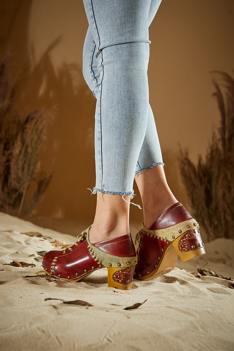 Soffia | Murray Studded Leather Ankle Boots - Image 5