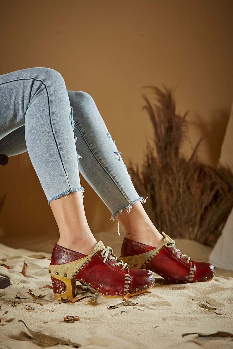 Soffia | Murray Studded Leather Ankle Boots - Image 6