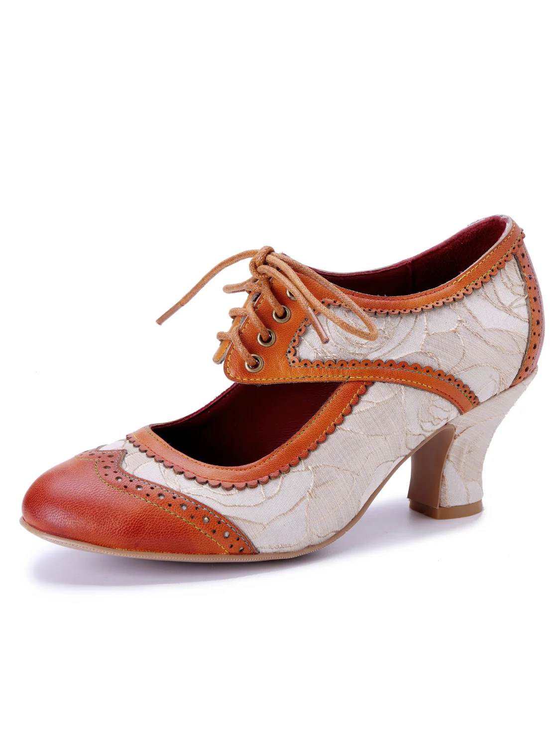 Soffia | My Fair Lady Leather Oxford - brown - Image 2