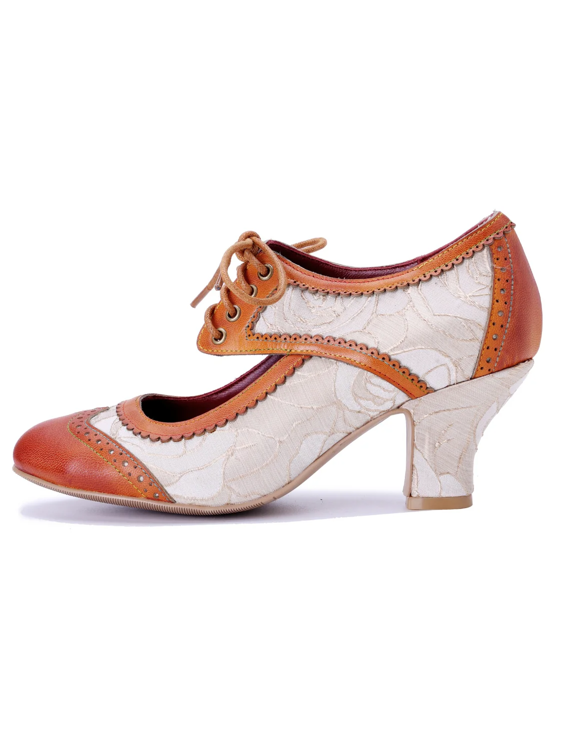 Soffia | My Fair Lady Leather Oxford - brown - Image 3