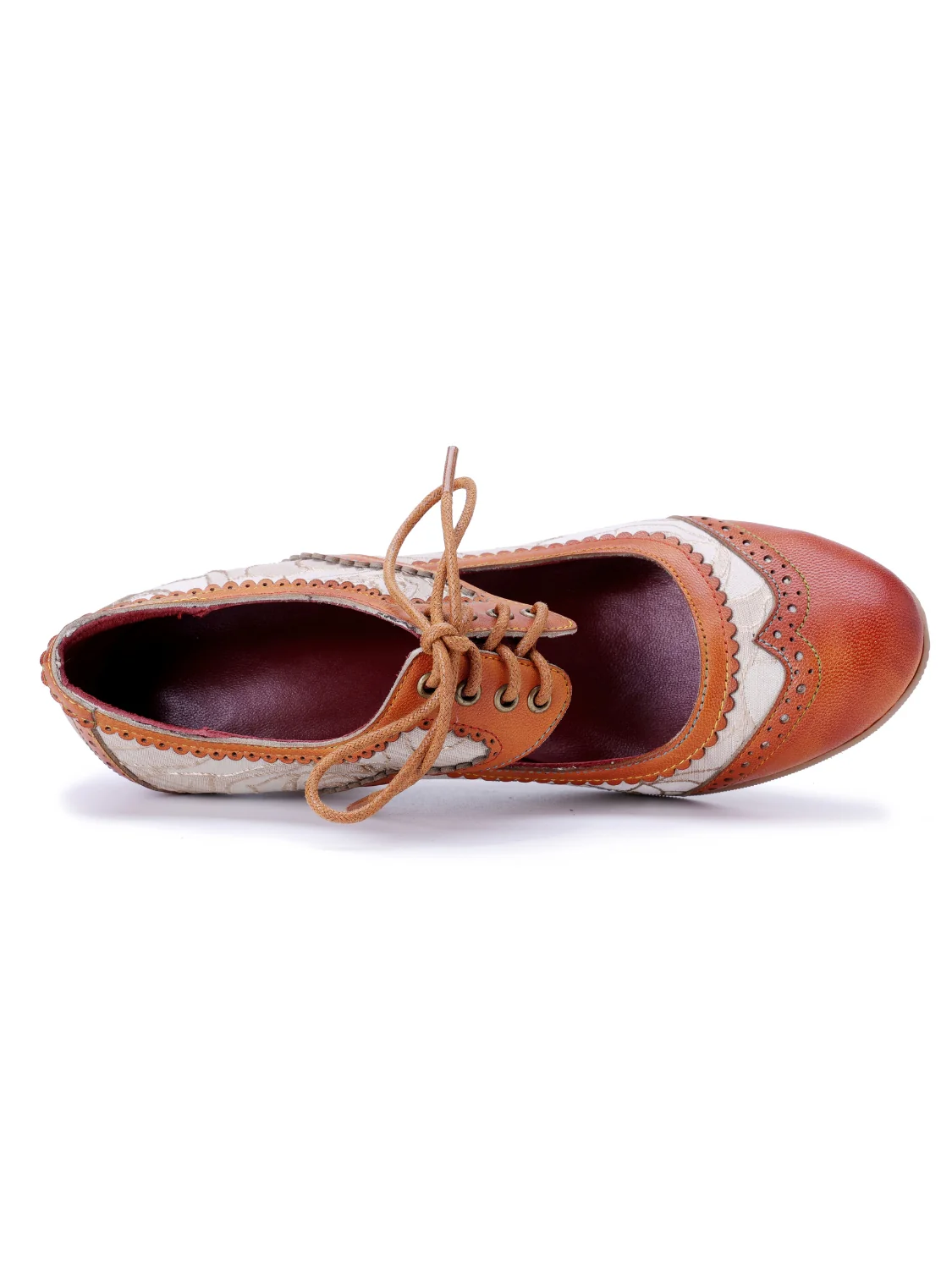 Soffia | My Fair Lady Leather Oxford - brown - Image 4