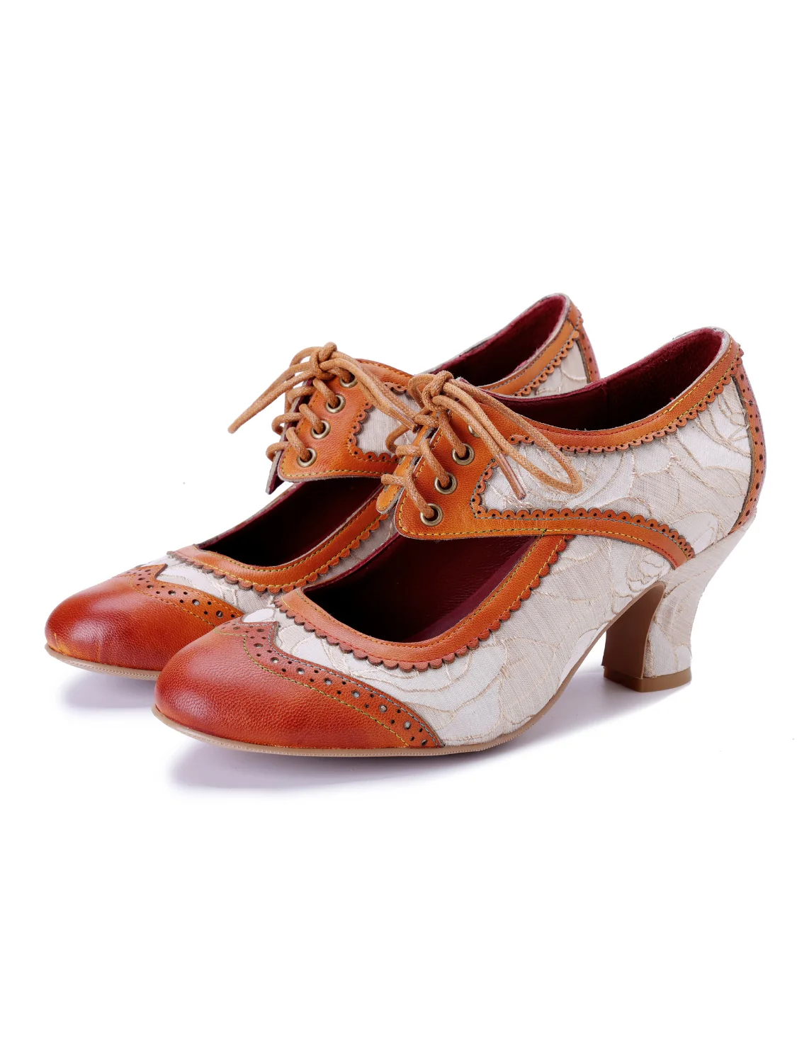 Soffia | My Fair Lady Leather Oxford - brown - Image 6